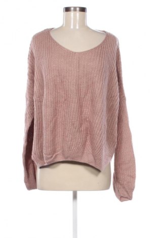 Damenpullover Doe & Rae, Größe L, Farbe Aschrosa, Preis 5,49 €