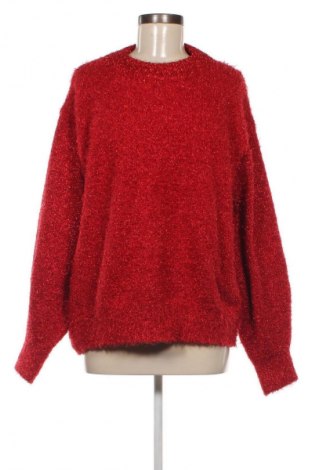 Damski sweter H&M, Rozmiar L, Kolor Czerwony, Cena 41,99 zł