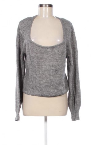 Damski sweter H&M, Rozmiar L, Kolor Szary, Cena 51,99 zł