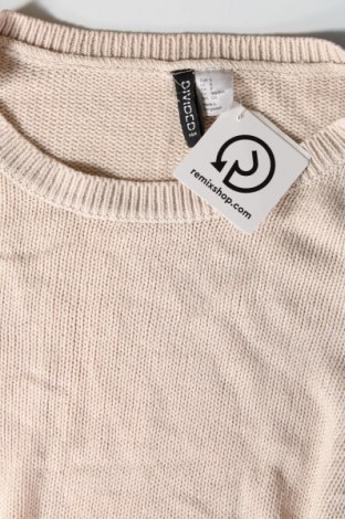 Damski sweter H&M Divided, Rozmiar S, Kolor Beżowy, Cena 29,99 zł