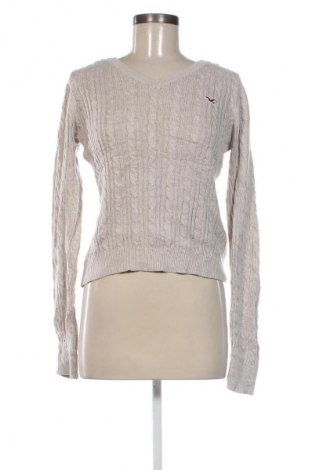 Damski sweter Hollister, Rozmiar S, Kolor Beżowy, Cena 72,99 zł