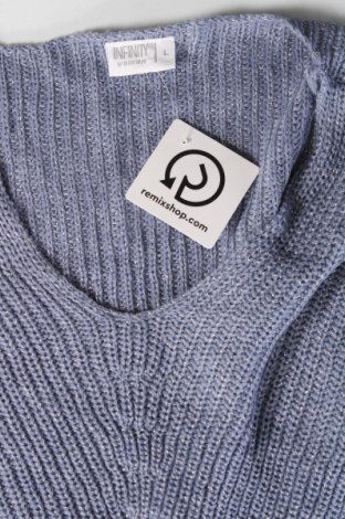 Damenpullover Infinity, Größe L, Farbe Blau, Preis 6,99 €