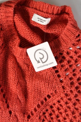 Damenpullover Jacqueline De Yong, Größe S, Farbe Orange, Preis 9,49 €