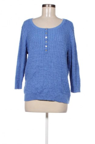 Damenpullover Karen Scott, Größe XL, Farbe Blau, Preis 5,49 €