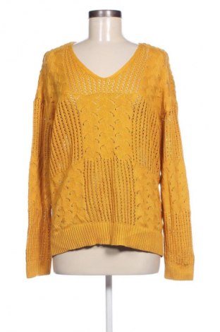 Damenpullover Laura Torelli, Größe M, Farbe Gelb, Preis € 5,49