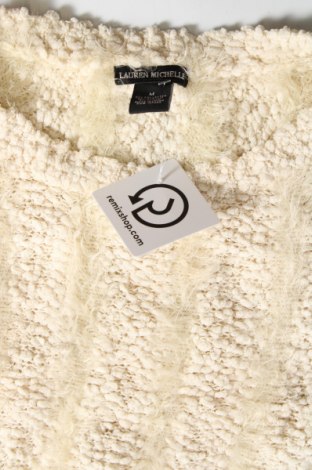 Damenpullover Lauren Michelle, Größe M, Farbe Ecru, Preis € 10,49