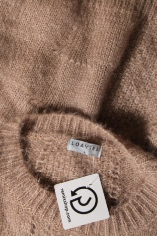 Damenpullover Loavies, Größe L, Farbe Beige, Preis € 11,99