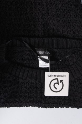 Damenpullover Mia Linea, Größe S, Farbe Schwarz, Preis 7,49 €