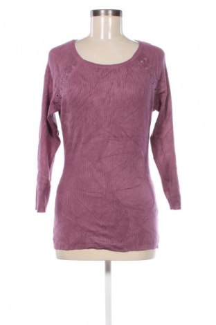 Damenpullover New York & Company, Größe M, Farbe Lila, Preis 14,99 €