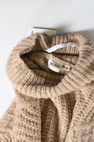 Damenpullover Object, Größe XL, Farbe Beige, Preis € 17,99