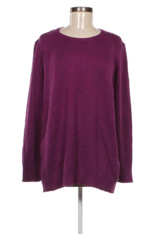 Damski sweter Olsen, Rozmiar XL, Kolor Fioletowy, Cena 72,99 zł