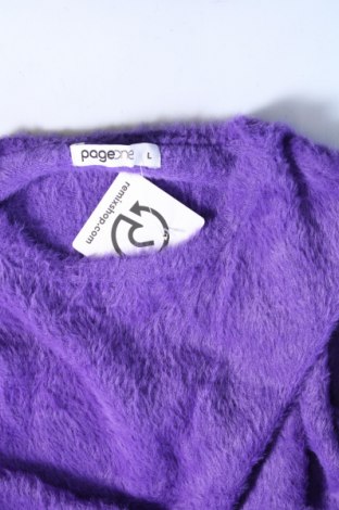 Pulover de femei Page One, Mărime L, Culoare Mov, Preț 95,99 Lei