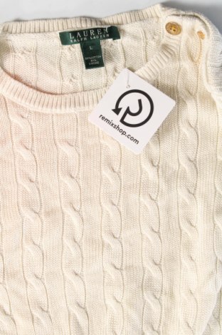 Damski sweter Ralph Lauren, Rozmiar L, Kolor ecru, Cena 438,99 zł