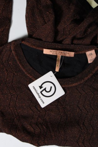 Damski sweter Scotch & Soda, Rozmiar L, Kolor Brązowy, Cena 214,99 zł