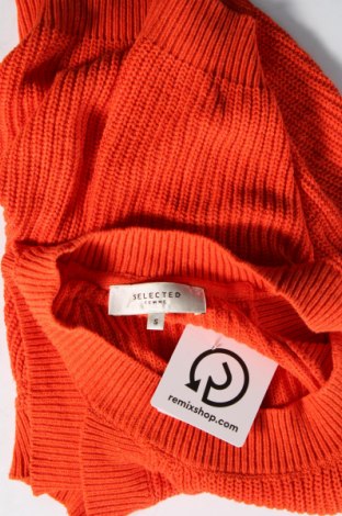 Damenpullover Selected Femme, Größe S, Farbe Orange, Preis € 12,99