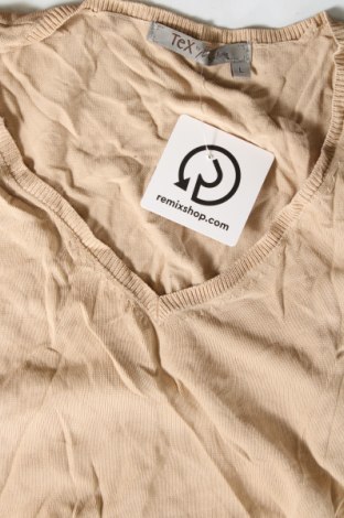 Damenpullover Tex By Max Azria, Größe L, Farbe Beige, Preis € 5,99