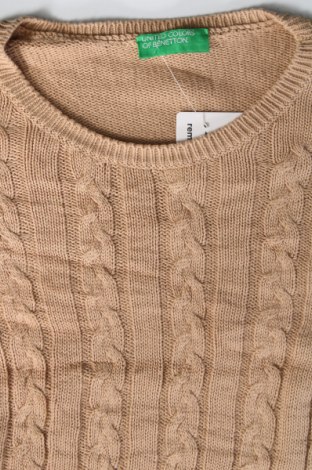 Damenpullover United Colors Of Benetton, Größe L, Farbe Beige, Preis € 26,49