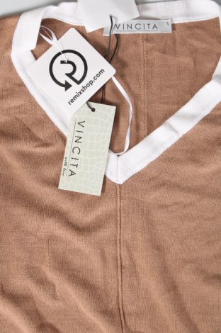 Damenpullover Vincita, Größe L, Farbe Beige, Preis 32,49 €