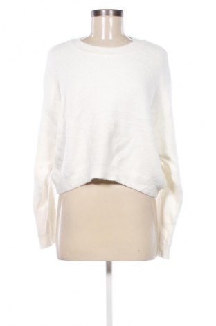 Damenpullover Zara, Größe L, Farbe Weiß, Preis 18,99 €