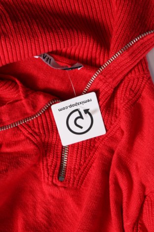 Damenpullover Zara, Größe M, Farbe Rot, Preis 17,49 €