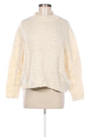 Damski sweter Zara, Rozmiar M, Kolor ecru, Cena 31,99 zł