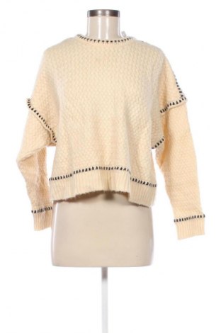 Damski sweter Zara, Rozmiar M, Kolor Beżowy, Cena 47,99 zł