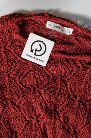 Damenpullover Zara Knitwear, Größe M, Farbe Rot, Preis € 9,99