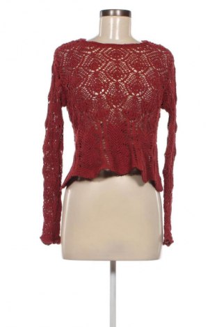 Damski sweter Zara Knitwear, Rozmiar M, Kolor Czerwony, Cena 47,99 zł