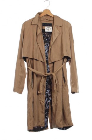 Trench de femei Zara, Mărime XS, Culoare Bej, Preț 98,99 Lei