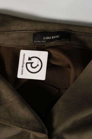 Trench de femei Zara, Mărime M, Culoare Verde, Preț 205,46 Lei