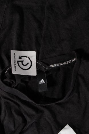 Γυναίκειο αθλητικό τοπ Adidas, Μέγεθος M, Χρώμα Μαύρο, Τιμή 11,99 €