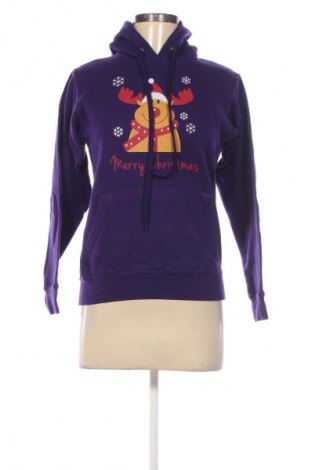 Damen Sweatshirt Fruit Of The Loom, Größe XS, Farbe Lila, Preis € 8,99