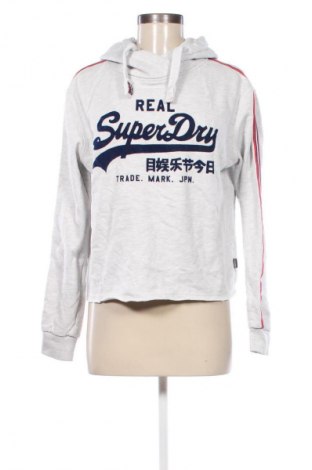 Дамски суичър Superdry, Размер M, Цвят Сив, Цена 47,49 лв.