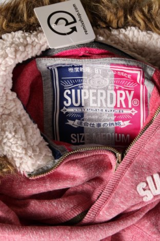 Дамски суичър Superdry, Размер M, Цвят Розов, Цена 47,49 лв.