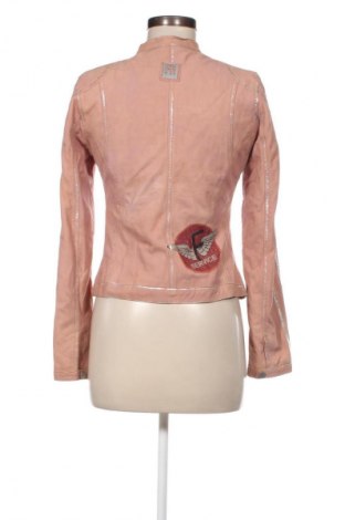 Damen Lederjacke, Größe S, Farbe Beige, Preis € 17,76