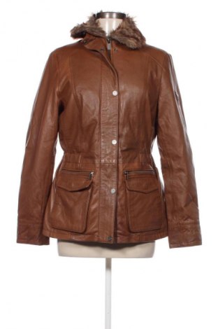 Damen Lederjacke Carlo Colucci, Größe M, Farbe Braun, Preis € 66,49