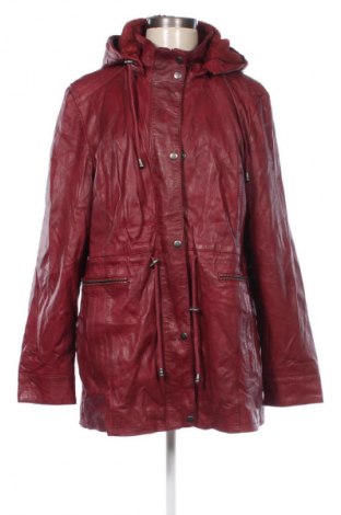 Damen Lederjacke Mainpol, Größe XL, Farbe Rot, Preis € 47,99