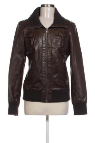 Damen Lederjacke ONLY, Größe L, Farbe Braun, Preis € 14,99