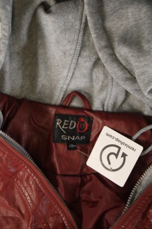 Dámská kožená bunda  Red Snap, Velikost S, Barva Červená, Cena  519,00 Kč