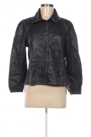 Damen Lederjacke Studio, Größe L, Farbe Grau, Preis € 16,99