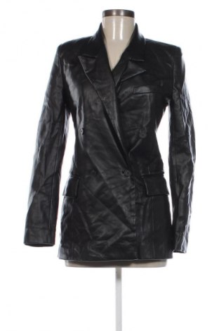 Damen Lederjacke Zara, Größe S, Farbe Schwarz, Preis 15,99 €