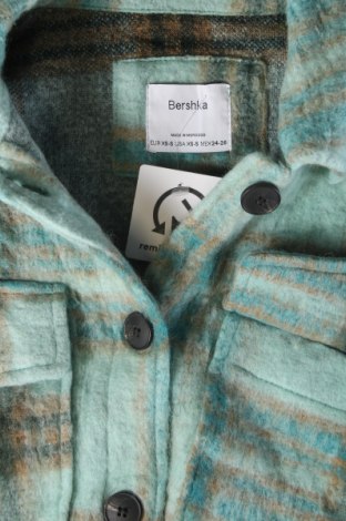 Damenmantel Bershka, Größe XS, Farbe Mehrfarbig, Preis € 18,99