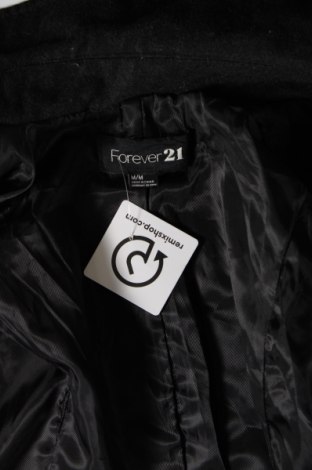 Дамско палто Forever 21, Размер M, Цвят Черен, Цена 30,99 лв.