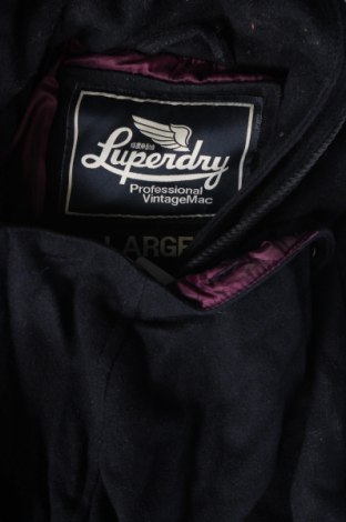 Γυναικείο παλτό Superdry, Μέγεθος L, Χρώμα Μαύρο, Τιμή 55,99 €