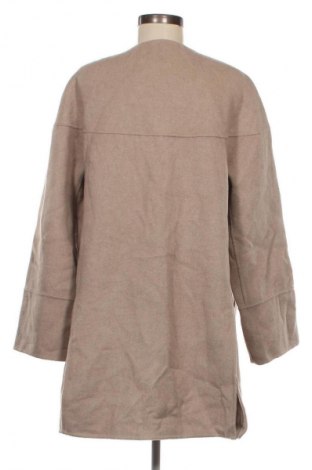 Damenmantel Zara, Größe L, Farbe Beige, Preis 38,49 €