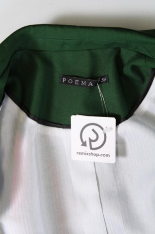 Sacou de femei Poema, Mărime XS, Culoare Verde, Preț 121,99 Lei