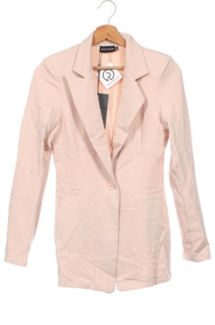 Damen Blazer Pretty Little Thing, Größe XS, Farbe Beige, Preis 10,99 €