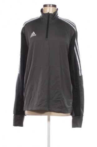 Damen Sportoberteil Adidas, Größe M, Farbe Grau, Preis € 33,99