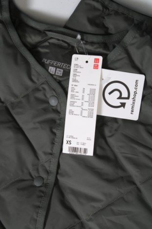 Dámska bunda  Uniqlo, Veľkosť XS, Farba Zelená, Cena  80,00 €