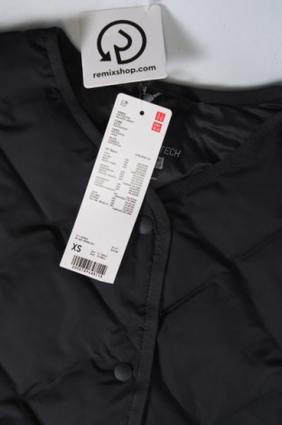 Γυναικείο μπουφάν Uniqlo, Μέγεθος XS, Χρώμα Μαύρο, Τιμή 60,35 €